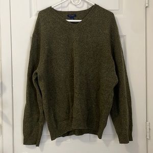 GREEN WOOL SWEATER
